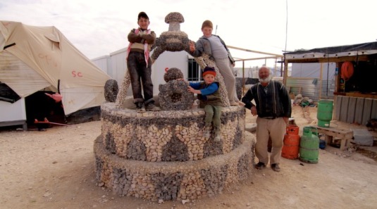 fearless living jordan salam neighbor fountain zaatari camp